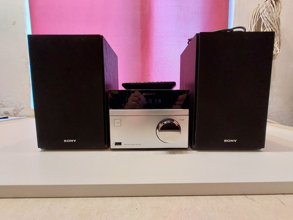 Sistem Sony HCD-S20. CD-PlayerMP3, tunerFM, RDS,USB.Perfect funcțional