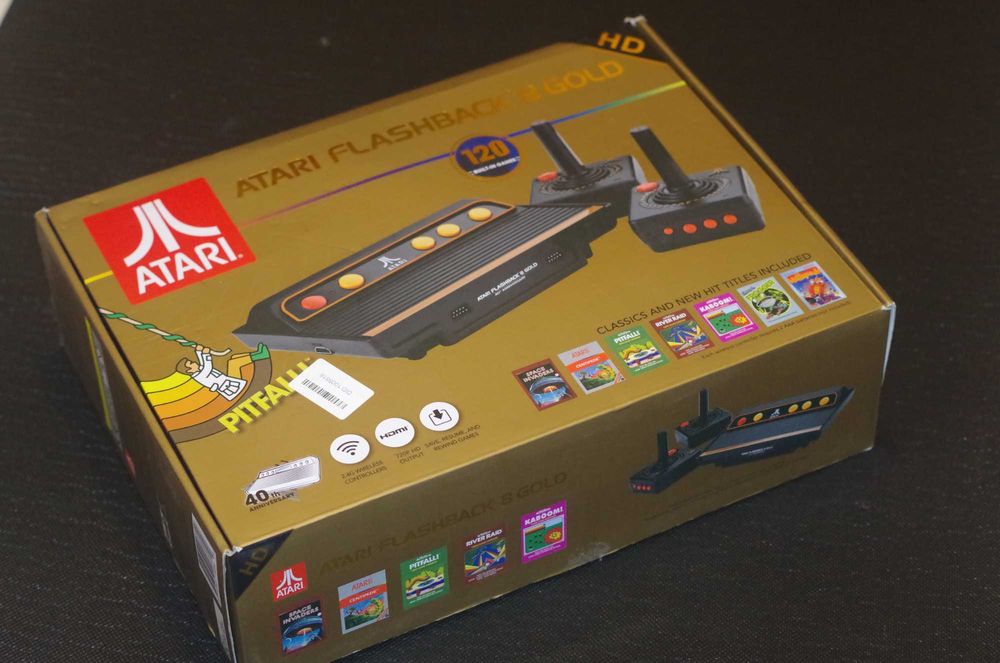 Atari Flashback 8 Gold Deluxe HD, 40th Anniversary Edition – Като нова