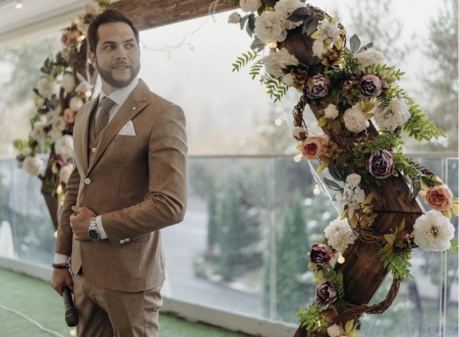 Свадебная арка фотозона