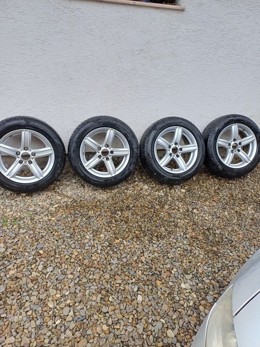 Jante aliaj+cauciucuri iarna 205/60/16