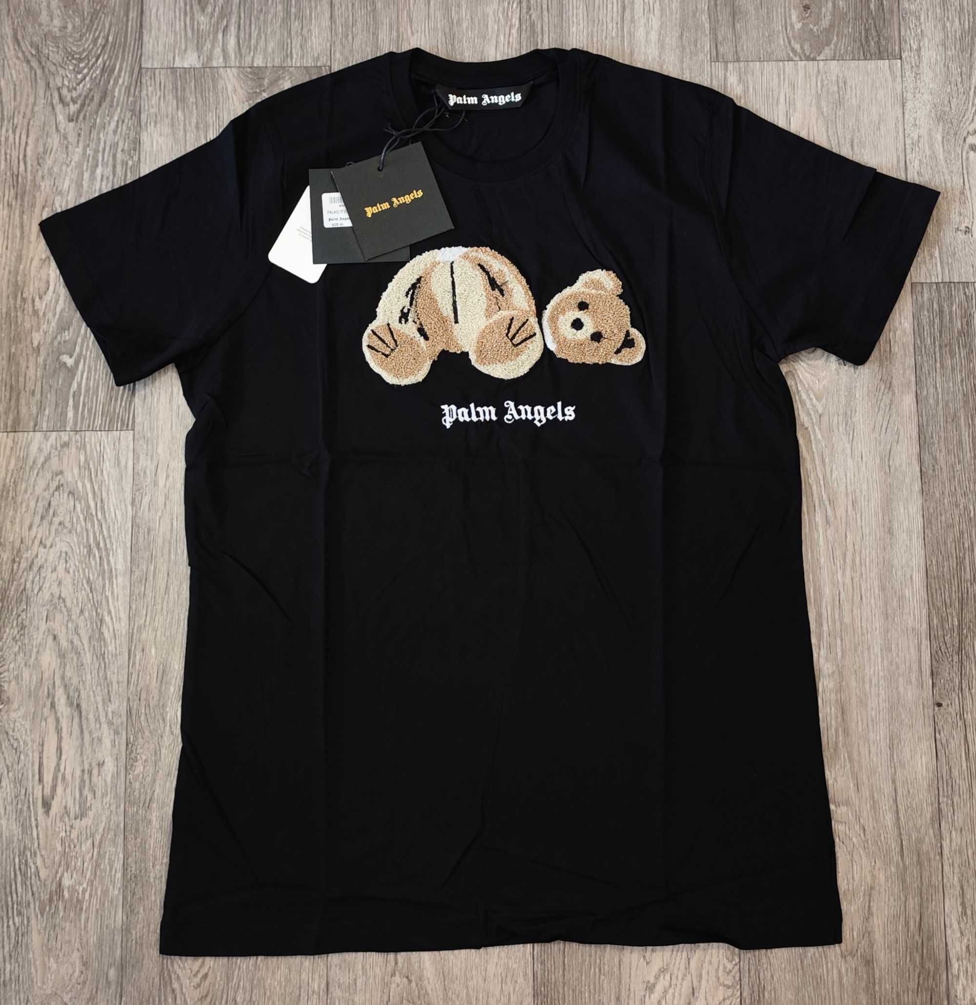 Мъжка тениска Palm Angels bear мече фланелка блуза 100% памук