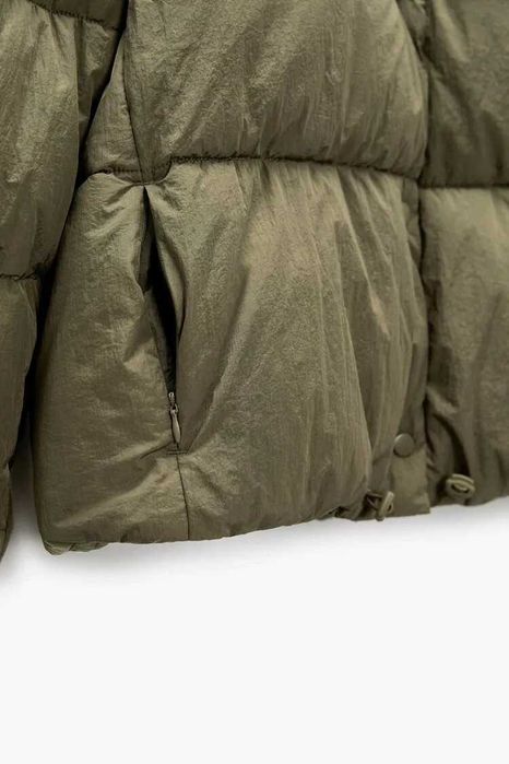 Ново пухено яке Zara, S