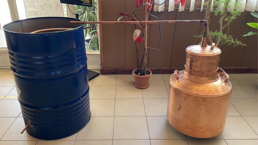 Cazan tuica de cupru sau inox