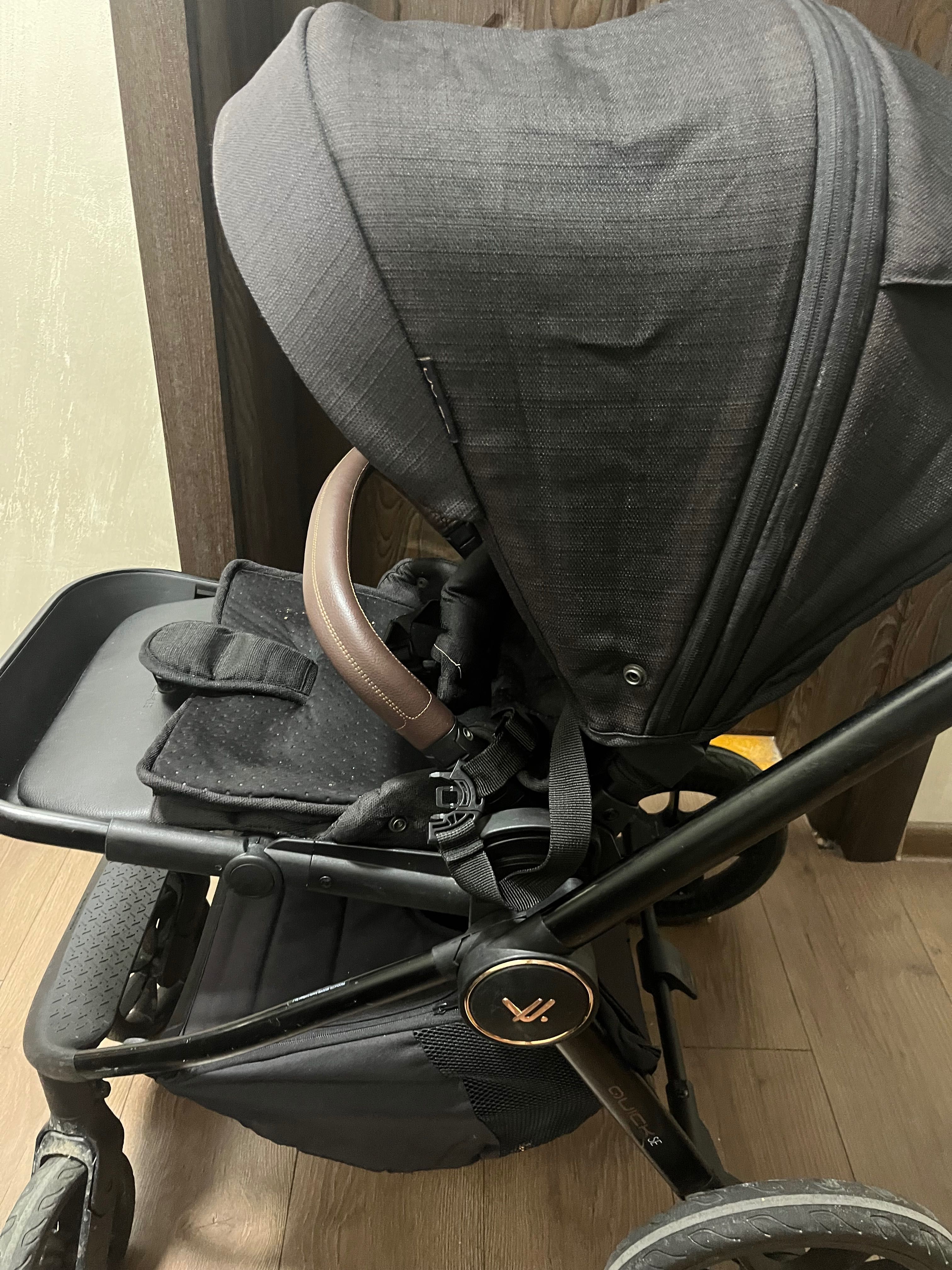 Бебешка количка 2в1 Quick SE 2 Sunset Black - Muuvo