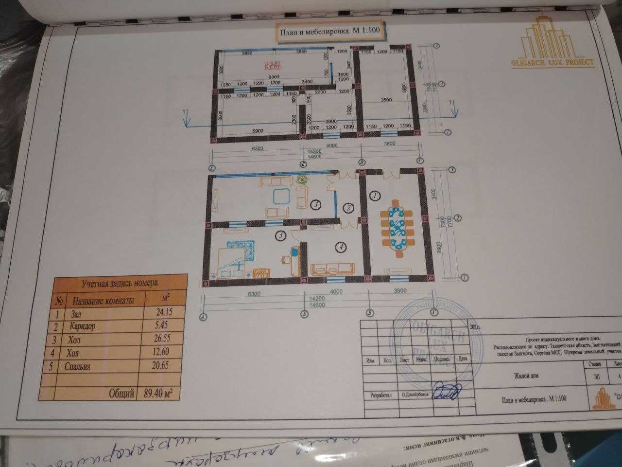Срочно продается участок в Зангиатинском районе,9соток,8комнат,2 дома.
