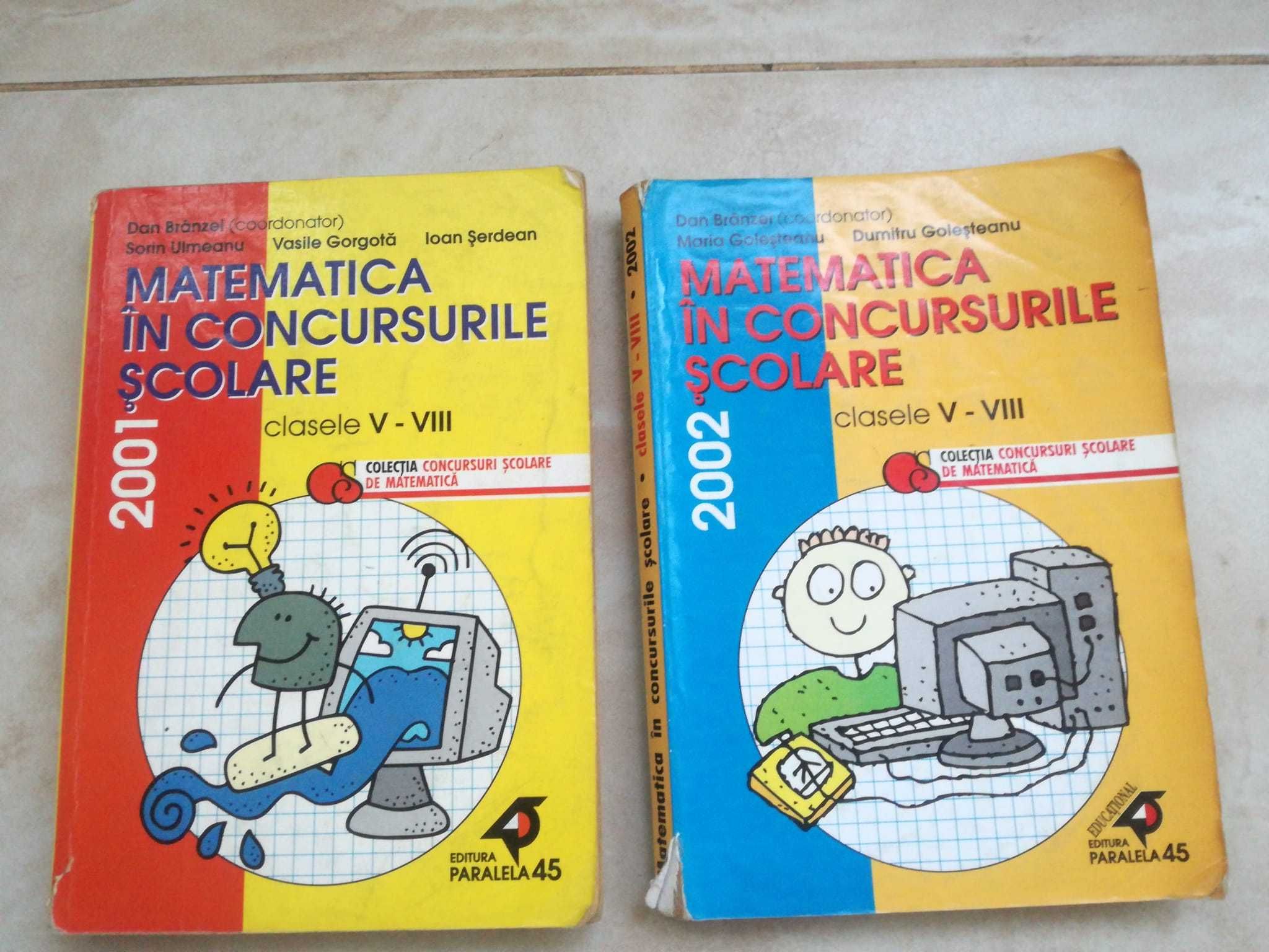 matematica in concursurile scolare 2001 - dan barzei