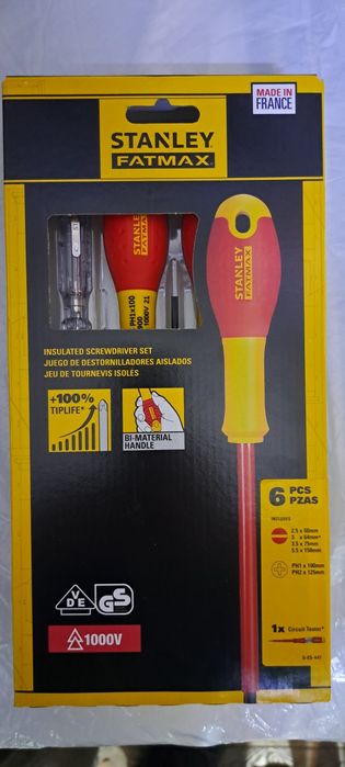 Stanley trusa șurubelnițe electrician