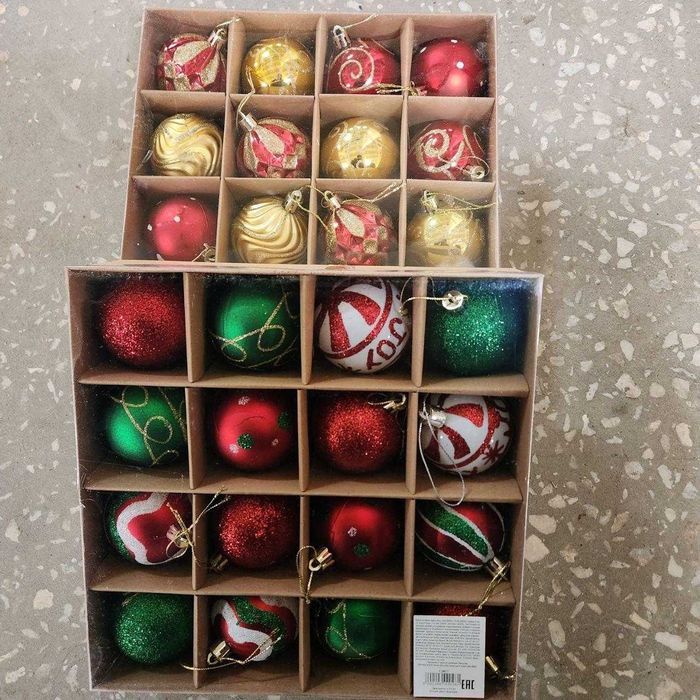 Archa o‘yinchoqlari OPTOM — Ёлочные игрушки ОПТОМ