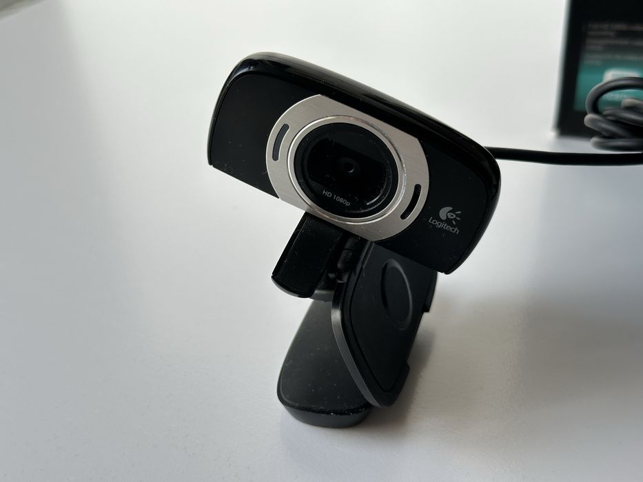 Camera Web Logitech HD 1080p Model C615 Streaming FullBox 360 Grade