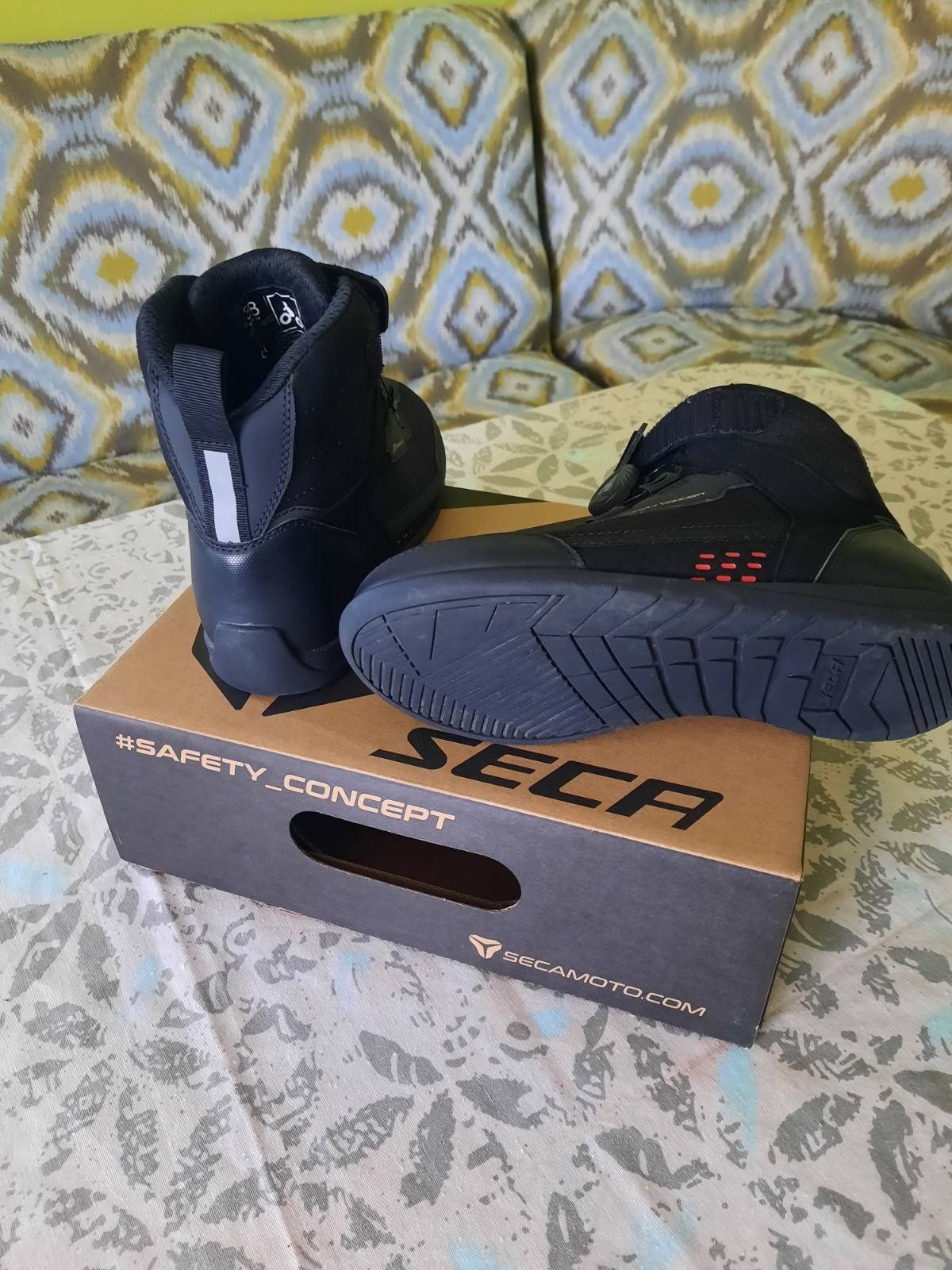 Мото боти SECA speed black