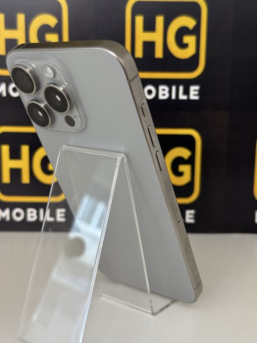 iPhone 15 Pro Max(Natural)-512GB, Impecabil, Garantie 12 luni