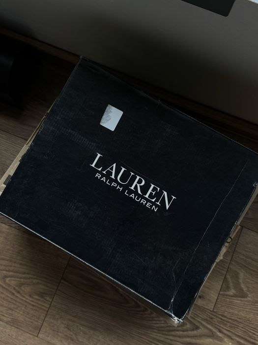 Дамски боти Lauren Ralph Lauren Wendey – естествена кожа, размер 36