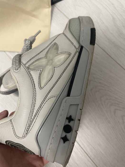 Louis Vuitton skate v2 gri piele