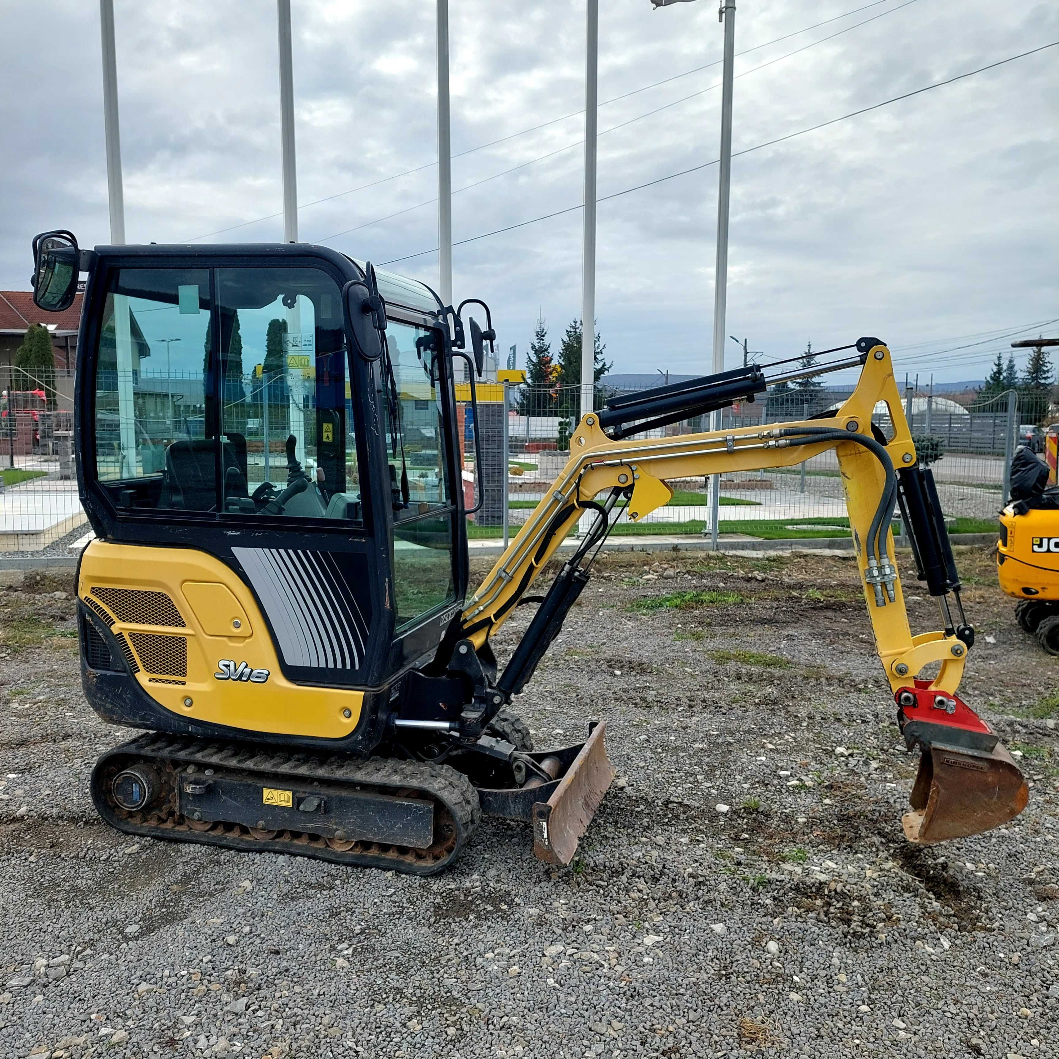 Yanmar SV 16 ,2016 ,600 ora