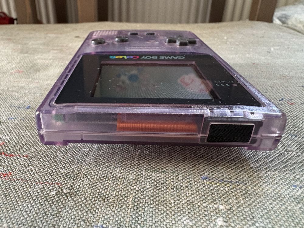 Gameboy Color Clear Purple