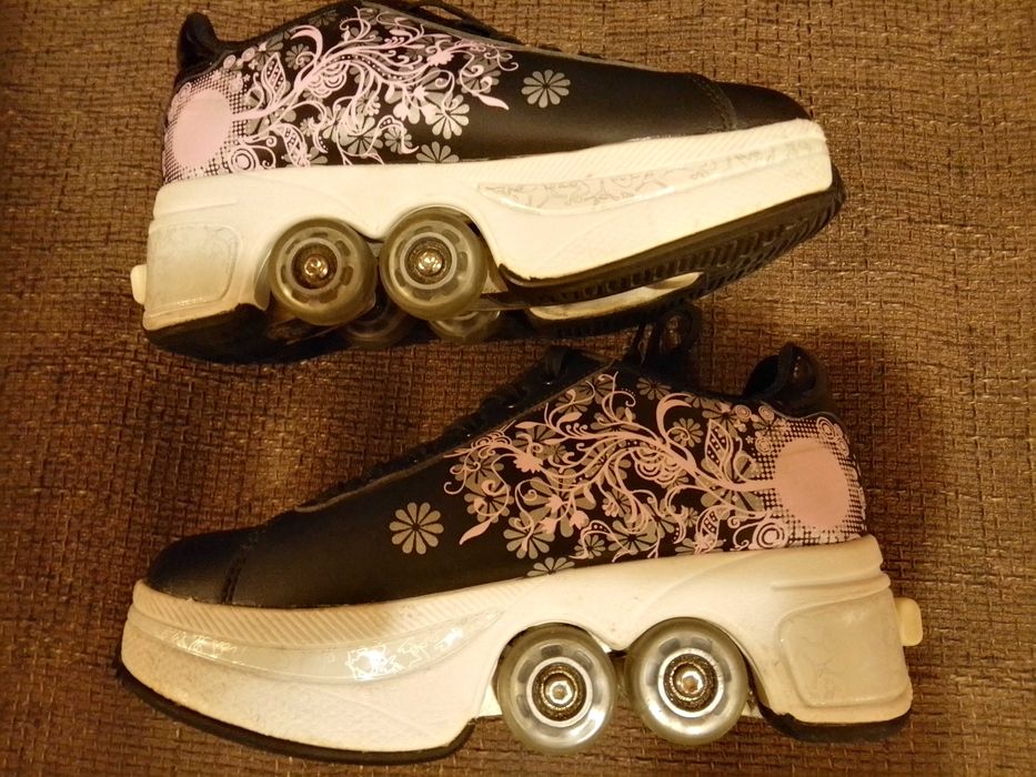 pantofi fetite cu role