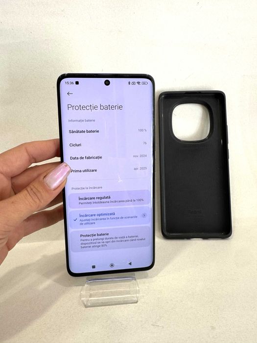 Xiaomi Redmi Note 14 Pro 5G,256GB/8GB RAM,baterie 100%,Midnight Black!