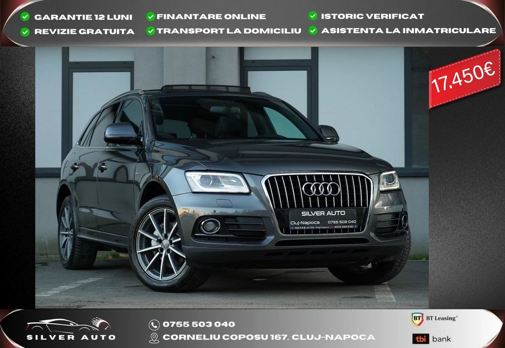 Audi Q5 Automat Sline EURO 6 4x4 RATE Garantie Finantare
