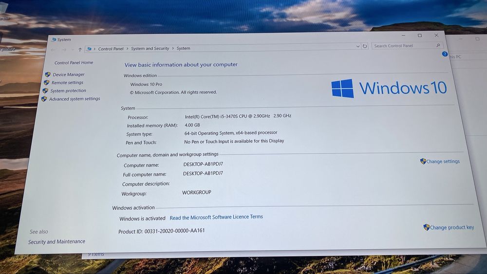 Vand unitate pc i5 3470S placa video nvidia quadro