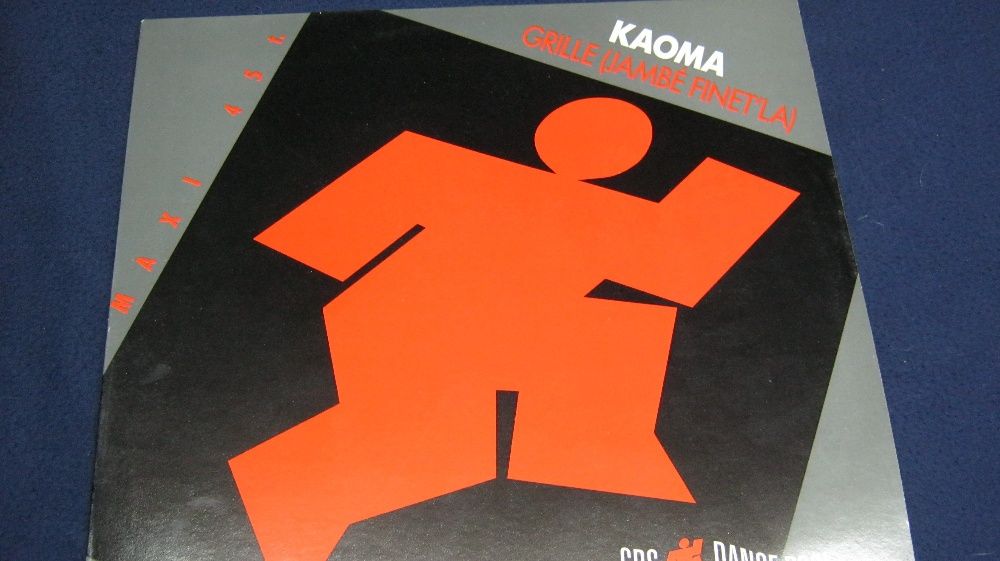 Disc vinil,Kaoma,Maxi,45/12".Grille(Jambe Finet'La)1990.