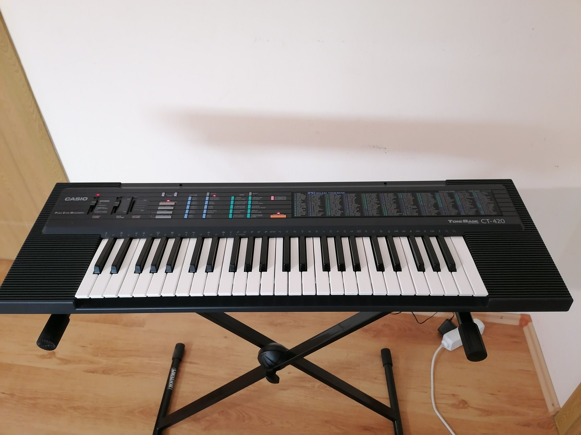 CASIO CT-420 pian digital polifonic orga electronică