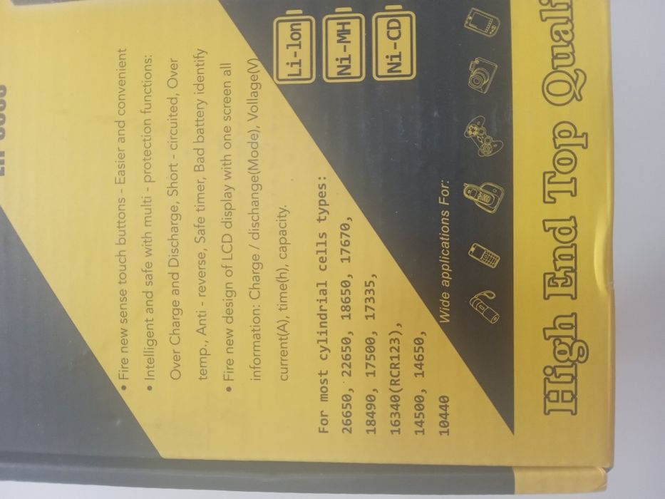 Универсално зарядно устройство Lii-500S, 4 канала, функция powerbank