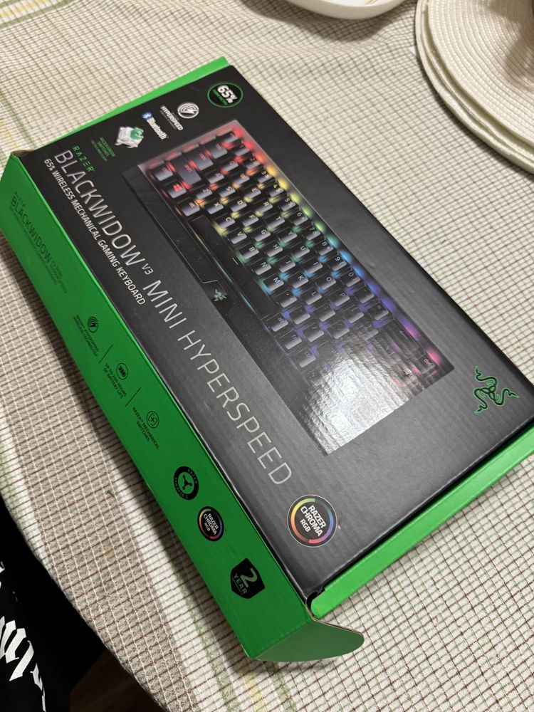 Tastatura Gaming Razer Blackwidow V3 Mini Hyperspeed Garantie
