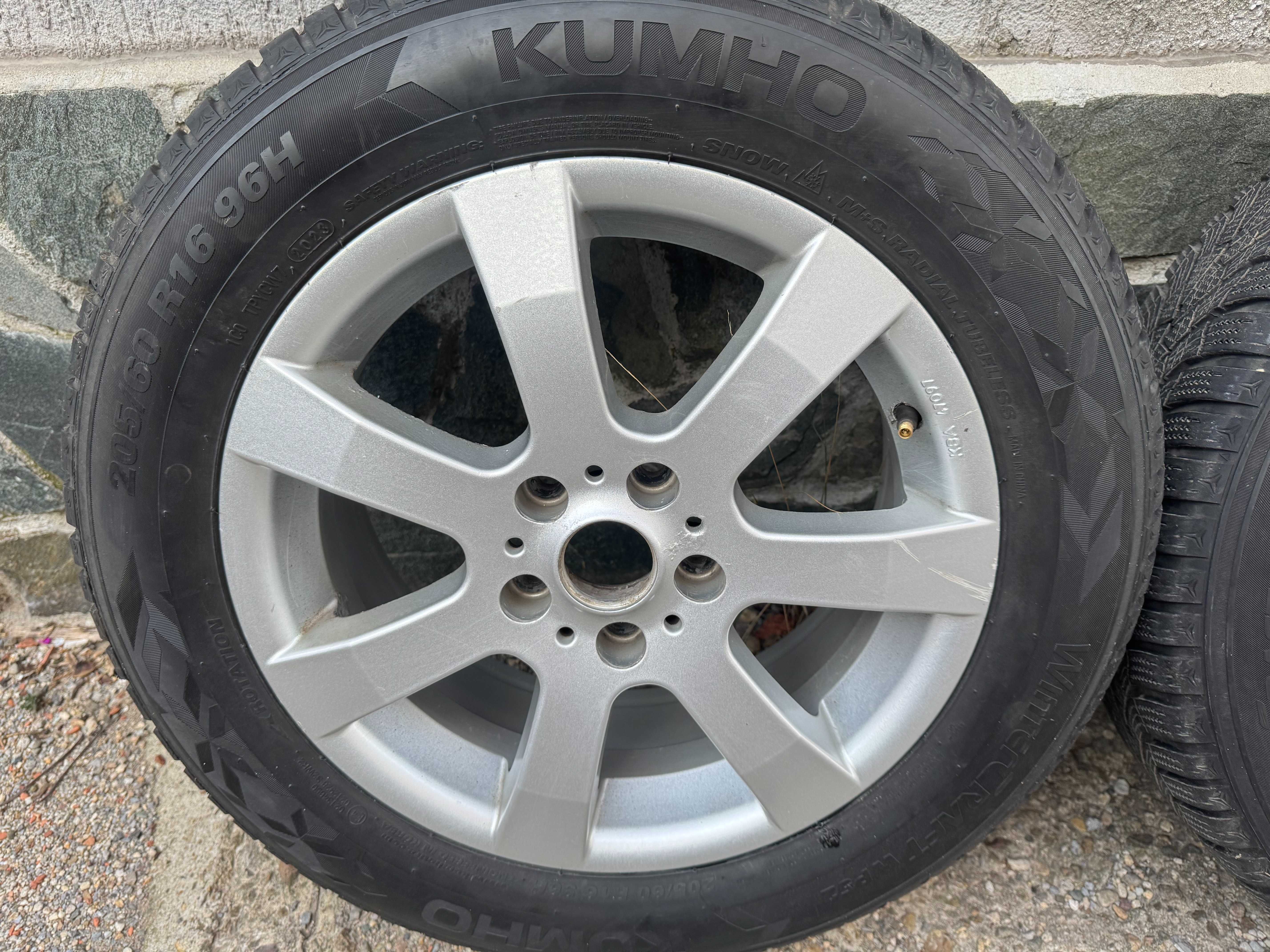 16" цола джанти 5×108 с гуми 205/60/16