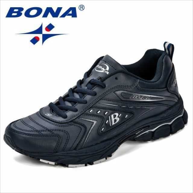 мужские кроссовки кожаные р.41, бренд "BONA".