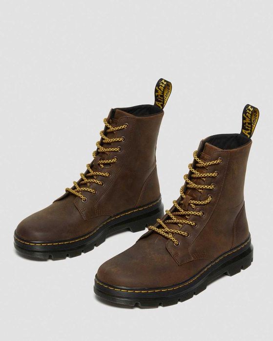 Dr. Martens Combs Crazy Horse Дамски кубинки, 36 EU