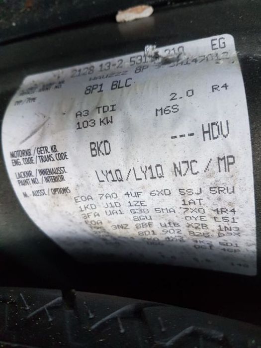 Cutie Viteze 6 Trepte Manuala Seat Altea XL 2.0TDI AZV BKD BKP BMP 2006-2015 COD:HDV Proba Pe Masina