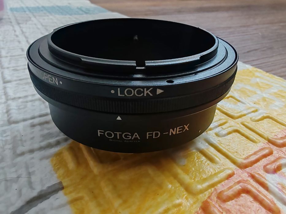 Dublor Vivitar cu macro pe montura Canon FD