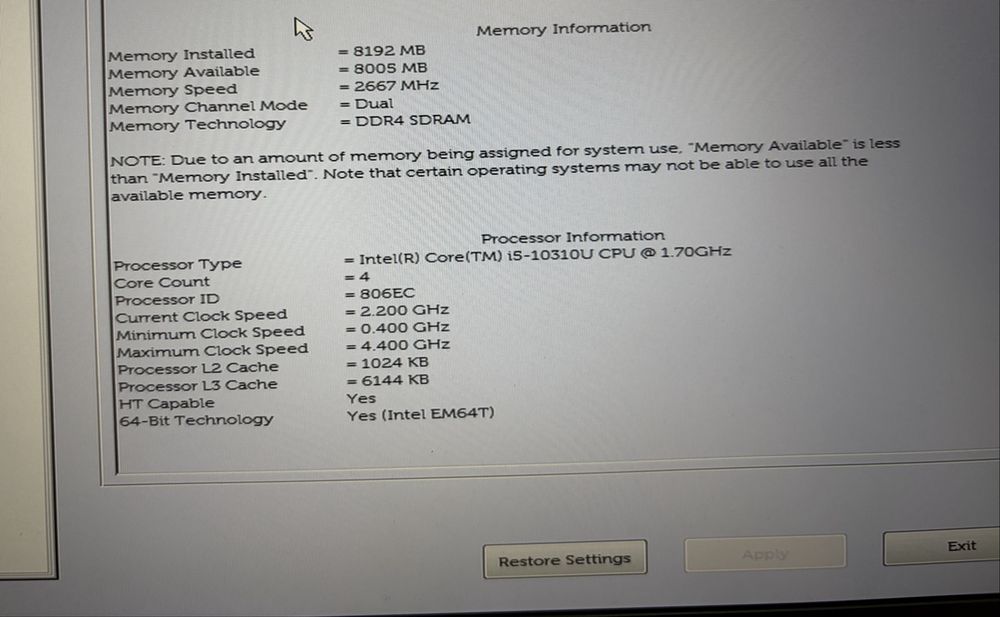 Laptop stare foarte buna Dell 7310 full hd 13.8’ 256 gb ssd 8 gb ram