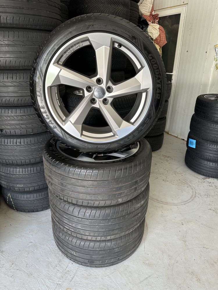 jante audi s line a8 a7 a6 5x112 anvelope 265 40 20 bonus