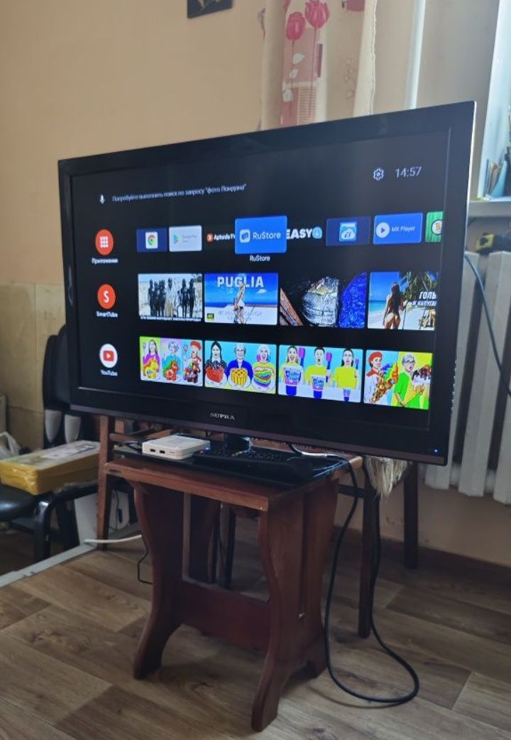 Smart android tv box/stick. Андроид 14 Bluetooth  wifi 2-5гц