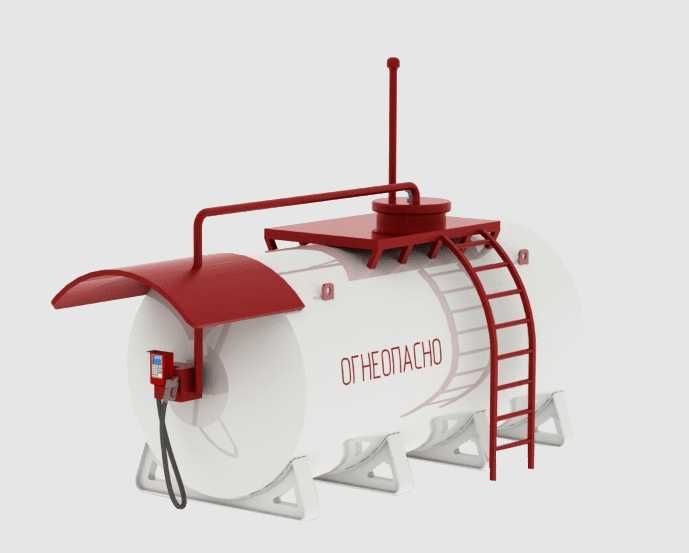 Бюджетный топливозаправочный АЗС