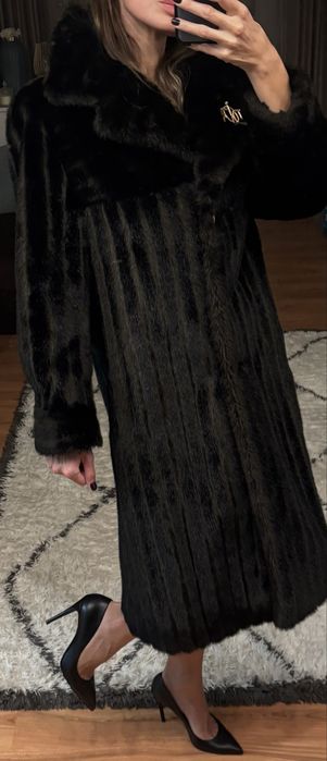 Haină vintage franțuzească Créations S. Davi’l’s (Made in France),