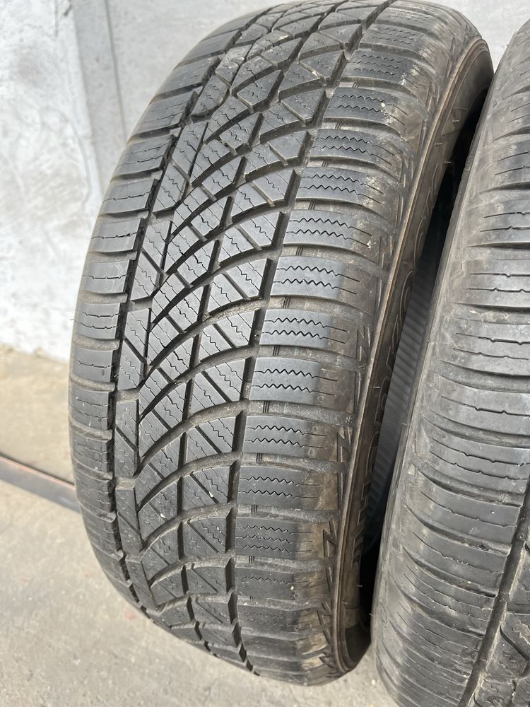 2 бр. всесезонни гуми 185/60/14 Hankook 7 mm DOT 4116
