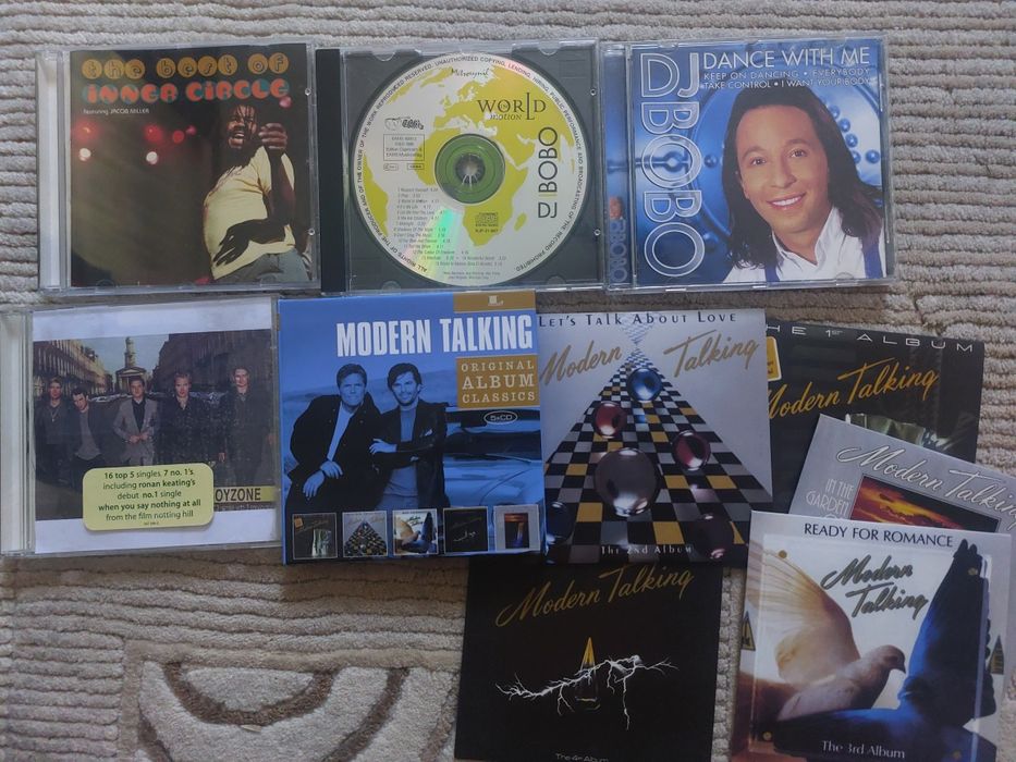 Cd uri Modern Talking,Sabrina Blue System,Fred Ventura Michael buble