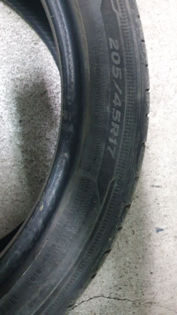 205 45 17 Hankook ventus prime