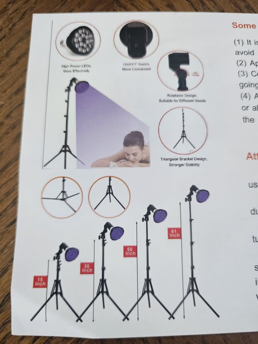 Lampă UV pentru bronzat.