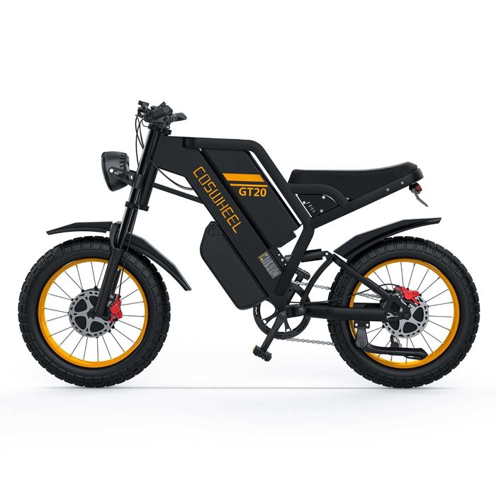 Coswheel GT20 PRO – Електрически Фетбайк с Два Мотора | 3000W | 40Ah