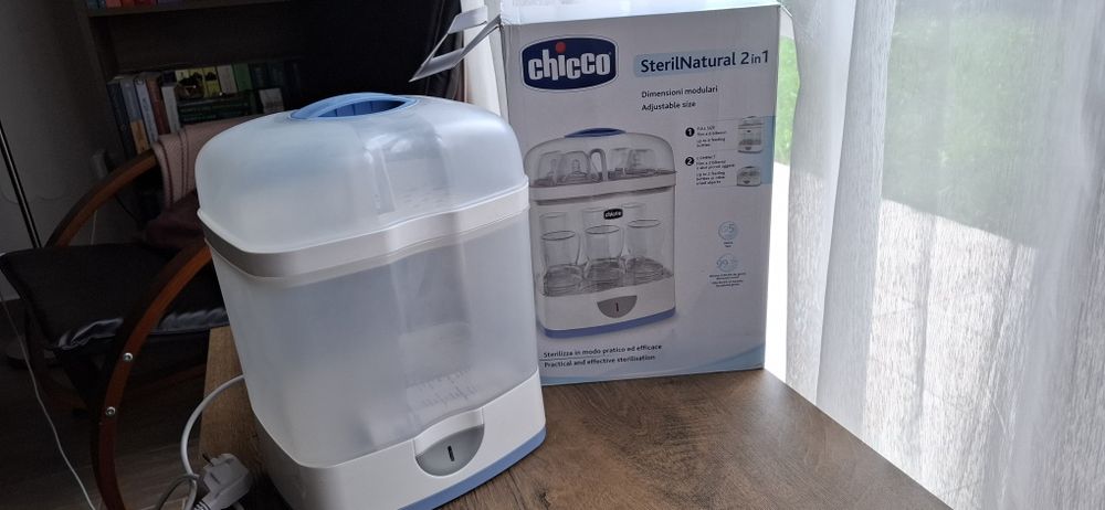 Sterilizator Chicco SterilNatural 2 in 1, stare f buna