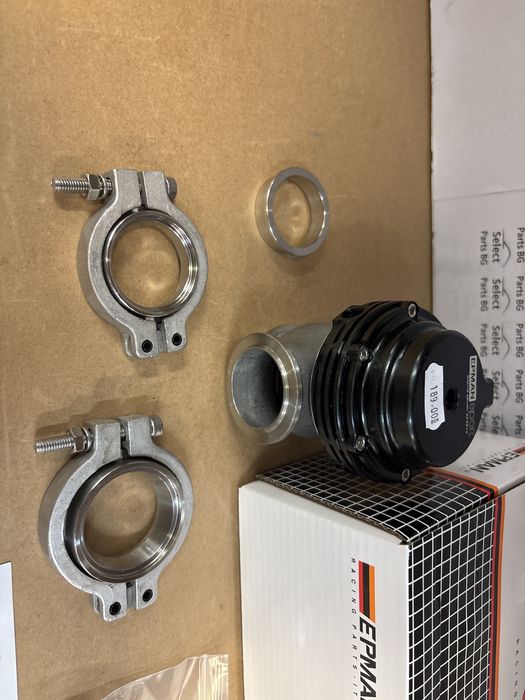 Epman Sport външен WasteGate 38mm  V-Band 1бар  черен