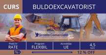 Curs Rapid: Buldoexcavatorist cu Diplomă Acreditată UE