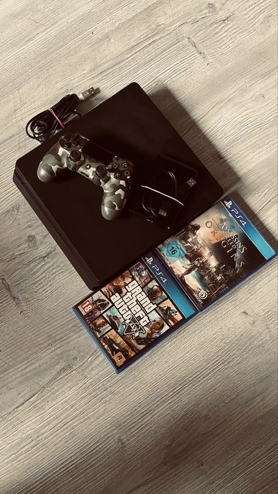 Ps4 slim 1tr + 1tr hdd extern