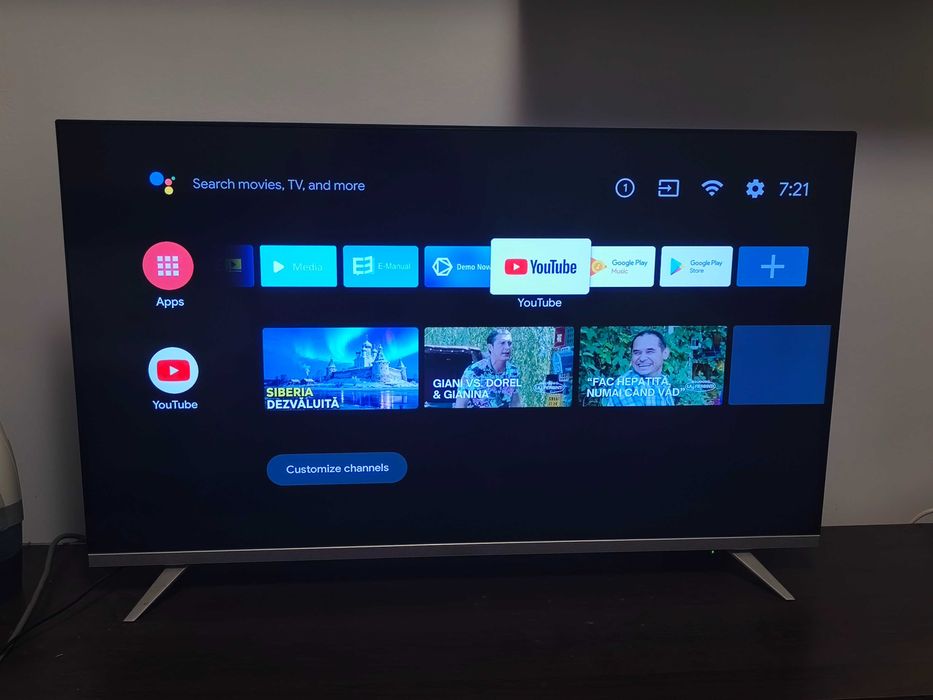 Televizor Smart LED Allview 40ATA6000-F, 101 cm, Full HD, Android TV