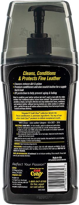 Meguiar's Leather Cleaner And Conditioner 400ml