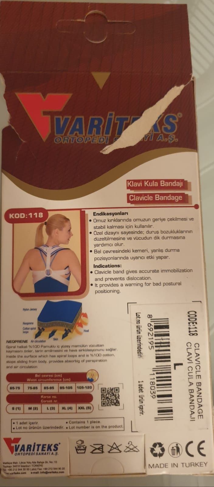 Corset medical VARITEKS