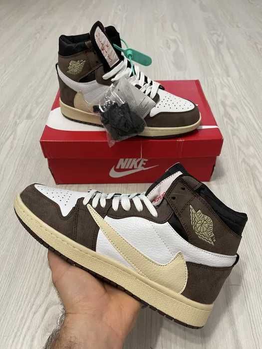 Adidasi Nike Air Jordan 1 High Reverse Mocha